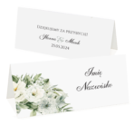 Winietki ślubne boho kwiaty