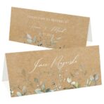 winietki boho eko tło kwiaty