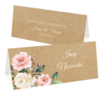 winietki boho eko tło kwiaty