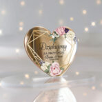 magnesy z podziękowaniem dla gości lustrzane