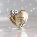 magnesy z podziękowaniem dla gości lustrzane