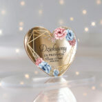 magnesy z podziękowaniem dla gości lustrzane