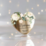 magnes lustrzany z podziękowaniem dla gości weselnych