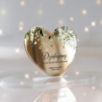 magnes lustrzany z podziękowaniem dla gości weselnych