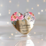 magnes lustrzany z podziękowaniem dla gości weselnych