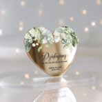 magnes lustrzany z podziękowaniem dla gości weselnych