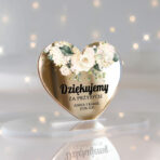 magnesy z podziękowaniem dla gości lustrzane