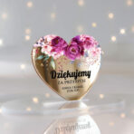 magnesy z podziękowaniem dla gości lustrzane