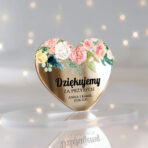 magnesy z podziękowaniem dla gości lustrzane