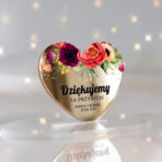 magnesy z podziękowaniem dla gości lustrzane