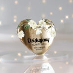 magnesy z podziękowaniem dla gości lustrzane