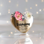 magnesy z podziękowaniem dla gości lustrzane