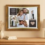 Podziękowania dla Rodziców ze zdjęciem - ozdobna ramka (R5) A3 - obrazek 2