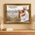 Podziękowania dla Rodziców ze zdjęciem - ozdobna ramka (R5) A3 - obrazek 5