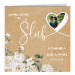 Zaproszenia ślubne ze zdjęciem