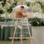 Akrylowa tablica powitalna ze zdjęciem  70x50 cm - Łuk - obrazek 3