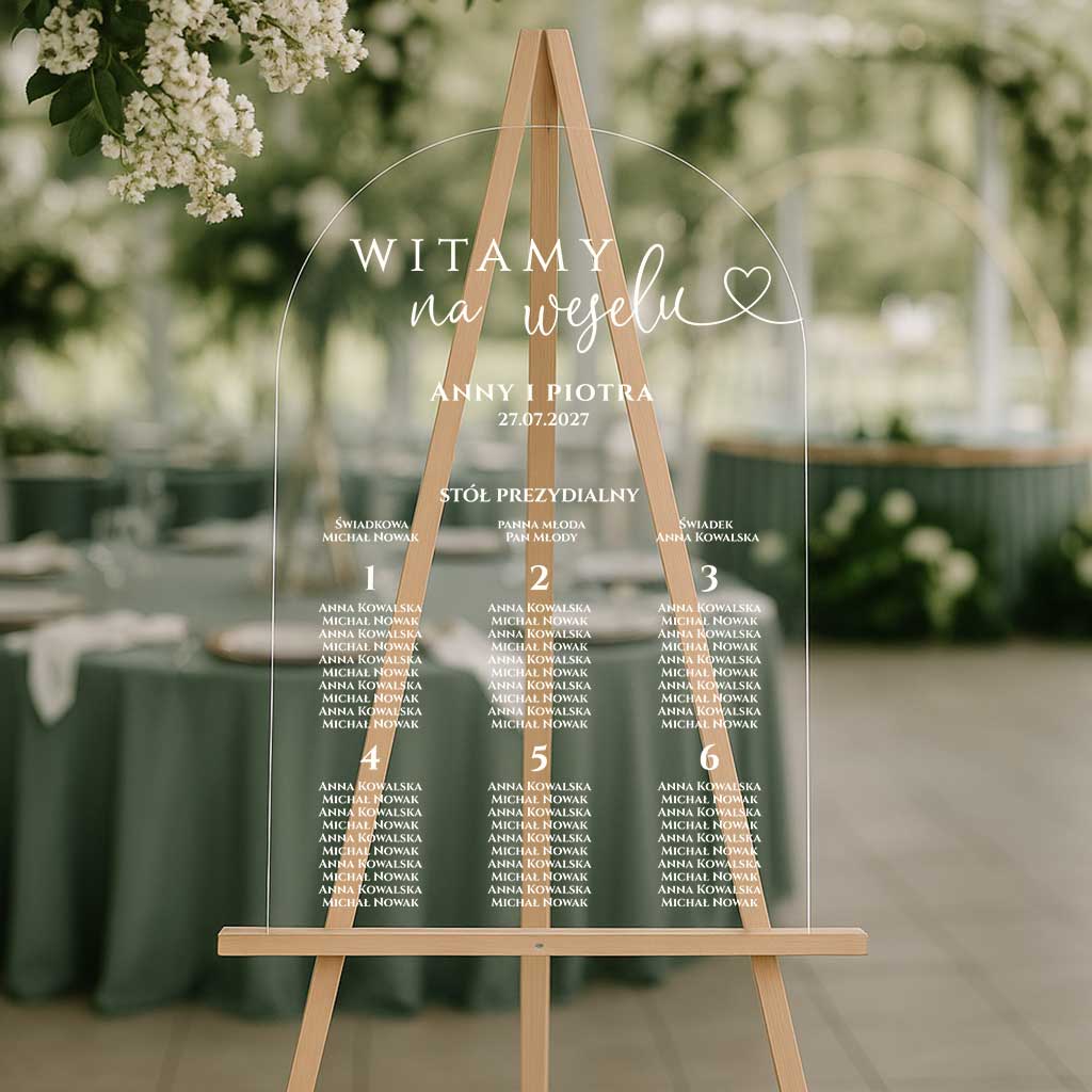 akrylowa-tablica-z-usadzeniem-gosci-luk-wiz1 Akrylowa tablica plan stołów wesele łuk
