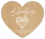 magnesy podziękowania dla gości wesele eko tło