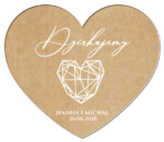 magnesy podziękowania dla gości wesele eko tło