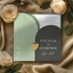 Zaproszenia ślubne składane ze zdjęciem