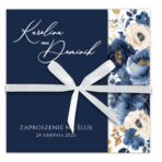 Zaproszenia ślubne ze wstążką