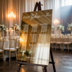 Lustrzana Tablica z usadzeniem gości 50x70