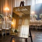 Lustrzana Tablica z usadzeniem gości 50x70