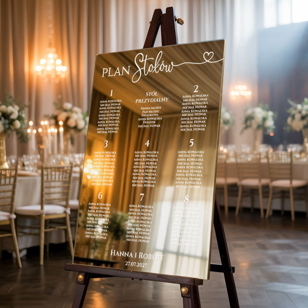 lustrzana-tablica-z-usadzeniem-gosci-zlote-lustro-wiz6 Lustrzana tablica z usadzeniem gości 90x60 cm - Napisy - obrazek 1