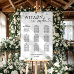 Plan stołów weselnych