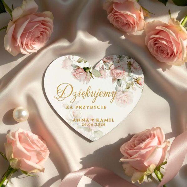 Magnesy podziękowania dla gości