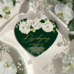 Magnesy podziękowania dla gości ciemne tło