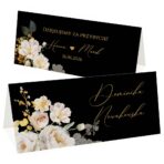 Winietki na stół weselny