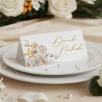 Winietki na stół weselny