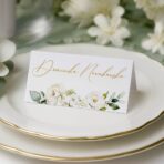 Winietki na stół weselny