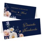 Winietki na stół weselny