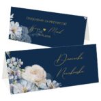 Winietki na stół weselny