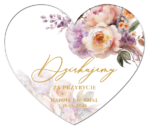 Magnesy podziękowania dla gości