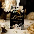 Zawieszki na butelki na alkohol wesele