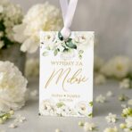 Zawieszki na butelki na alkohol wesele