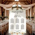 Tablica z usadzeniem gości wesele