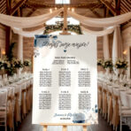 Tablica z usadzeniem gości wesele