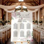 Tablica z usadzeniem gości wesele