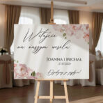 Tablica powitalna na wesele