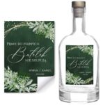 Naklejki na butelki na alkohol wesele