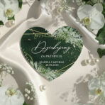 podziękowania dla gości weselnych magnesy serca