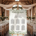 Tablica z usadzeniem gości wesele