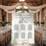 Tablica z usadzeniem gości wesele