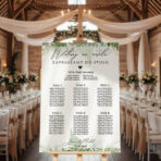 Tablica z usadzeniem gości wesele