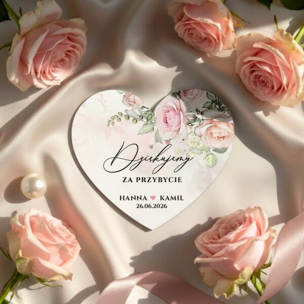 Podziękowania dla gości magnesy