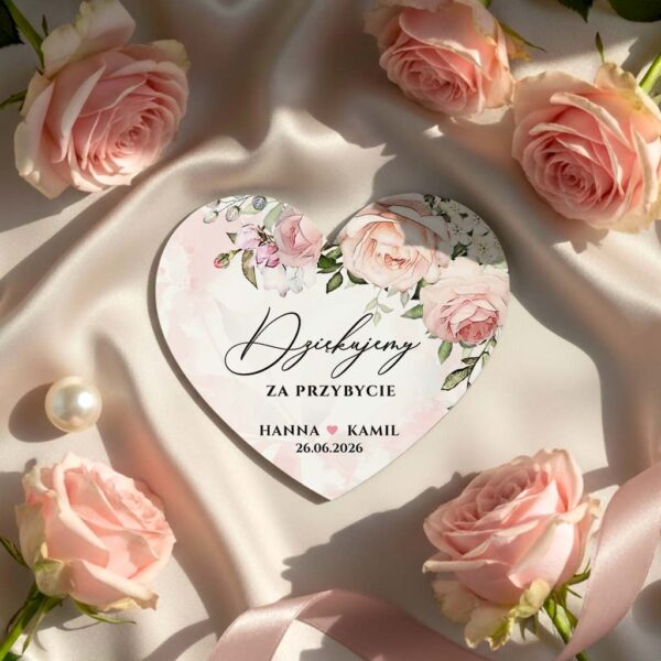 Podziękowania dla gości magnesy